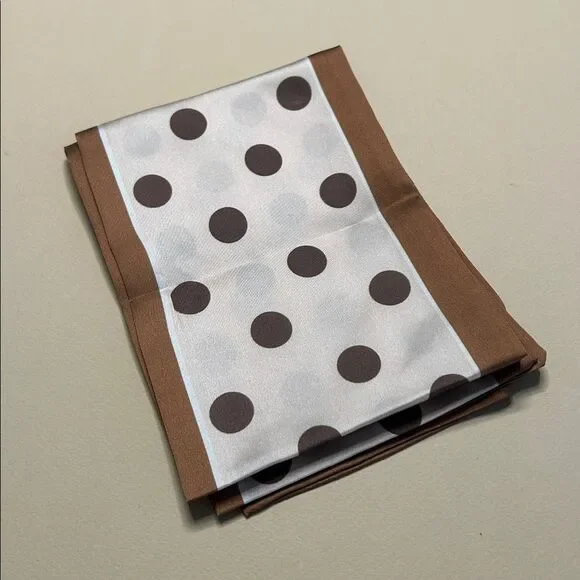 Elegant Polka Dot Scarf H17 - Picture 4 of 5